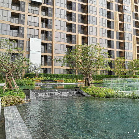 โอกะ เฮาส์ (ภายนอกอาคาร) OKA HAUS SUKHUMVIT 36 (LAND SCAPE) คอนโดมิเนียม